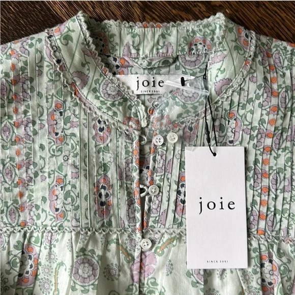 NWT Joie Challensia Cotton Dress - Picture 3 of 6